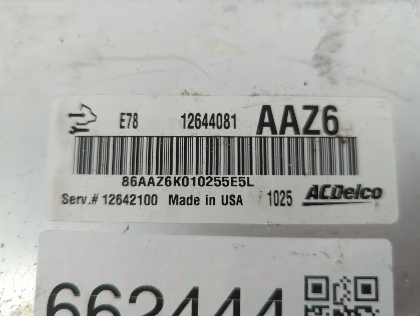 2011 Chevrolet Cruze PCM Engine Control Computer ECU ECM PCU OEM P/N:12642100 E78 12644081 Fits OEM Used Auto Parts - Oemuse