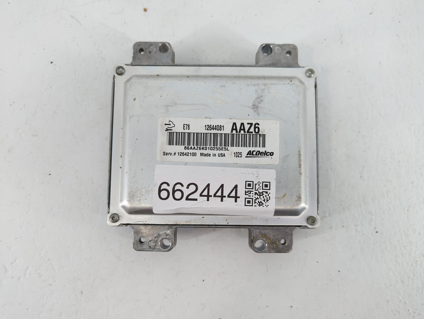 2011 Chevrolet Cruze PCM Engine Control Computer ECU ECM PCU OEM P/N:12642100 E78 12644081 Fits OEM Used Auto Parts - Oemuse