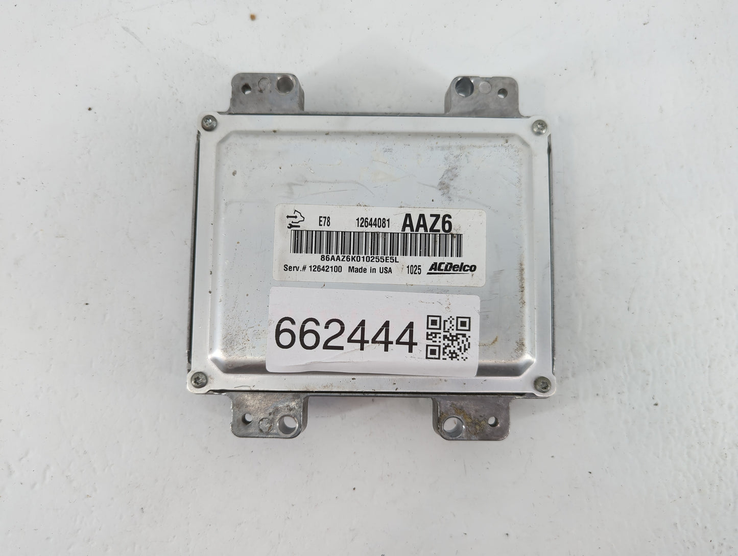2011 Chevrolet Cruze PCM Engine Control Computer ECU ECM PCU OEM P/N:12642100 E78 12644081 Fits OEM Used Auto Parts - Oemuse