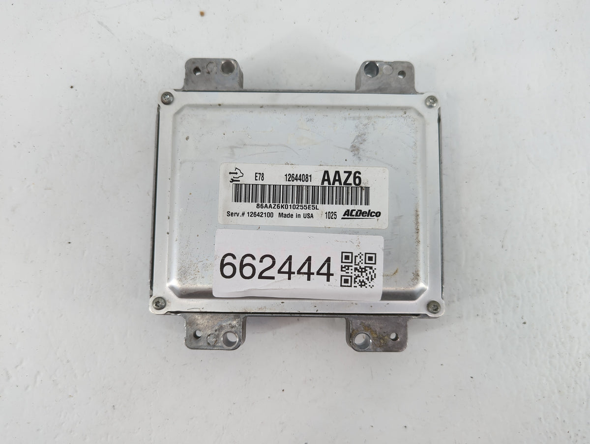 2011 Chevrolet Cruze PCM Engine Control Computer ECU ECM PCU OEM P/N:12642100 E78 12644081 OEM Used Auto Parts - Oemusedauto