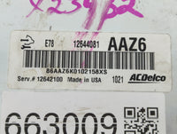 2011 Chevrolet Cruze PCM Engine Control Computer ECU ECM PCU OEM P/N:12642100 E78 12644081 Fits OEM Used Auto Parts - Oemuse
