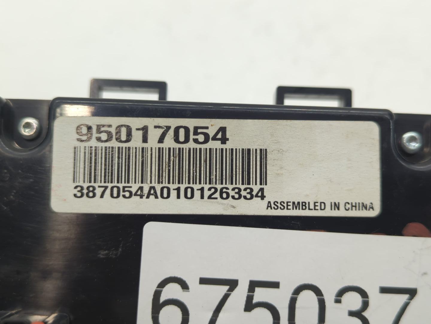 2011-2012 Chevrolet Cruze Climate Control Module Temperature AC/Heater Replacement P/N:95017054 Fits Fits 2011 2012 OEM Used