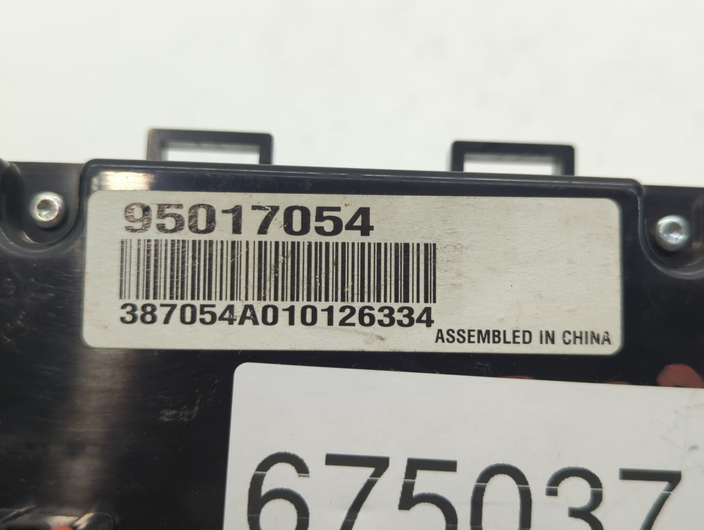 2011-2012 Chevrolet Cruze Climate Control Module Temperature AC/Heater Replacement P/N:95017054 Fits Fits 2011 2012 OEM Used