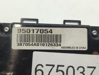 2011-2012 Chevrolet Cruze Climate Control Module Temperature AC/Heater Replacement P/N:95017054 Fits Fits 2011 2012 OEM Used