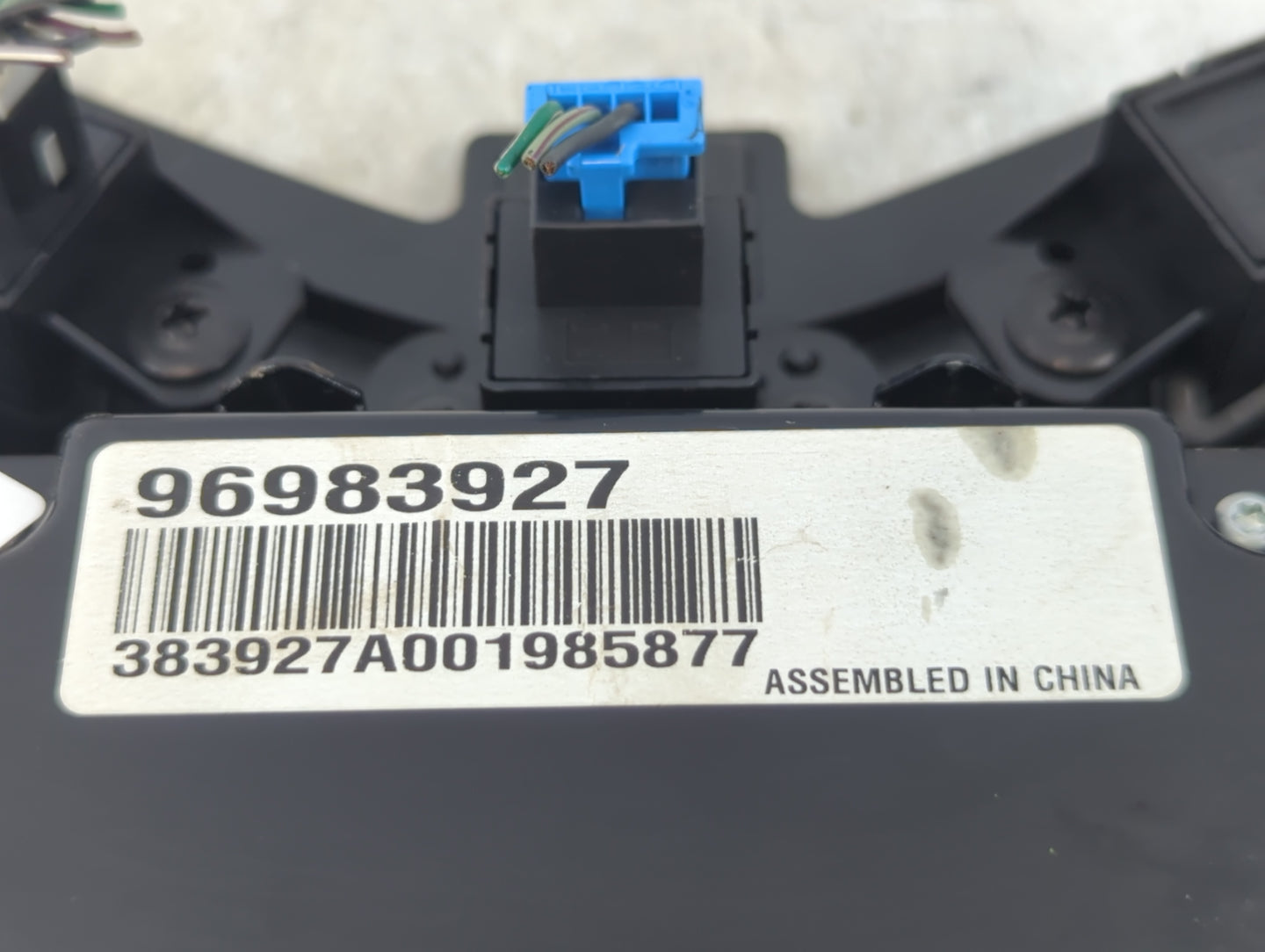 2011-2012 Chevrolet Cruze Climate Control Module Temperature AC/Heater Replacement P/N:96983927 Fits Fits 2011 2012 OEM Used