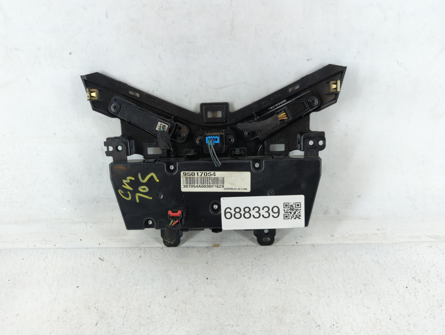2011-2012 Chevrolet Cruze Climate Control Module Temperature AC/Heater Replacement P/N:95017054 Fits Fits 2011 2012 OEM Used