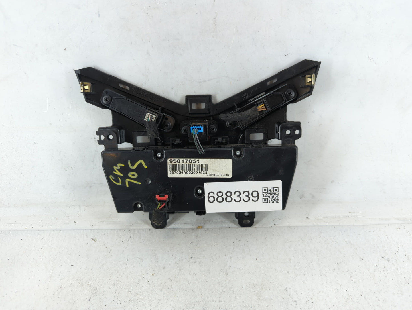 2011-2012 Chevrolet Cruze Climate Control Module Temperature AC/Heater Replacement P/N:95017054 Fits Fits 2011 2012 OEM Used