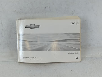 2011 Chevrolet Cruze Owners Manual Book Guide P/N:20883227 B OEM Used Auto Parts - Oemusedautoparts1.com