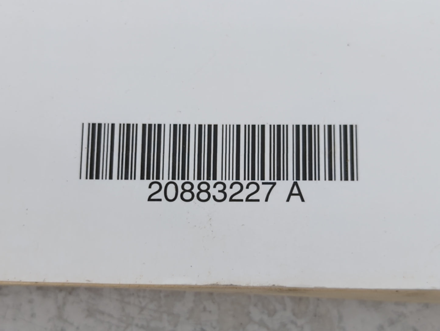 2011 Chevrolet Cruze Owners Manual Book Guide P/N:20883227 A OEM Used Auto Parts - Oemusedautoparts1.com