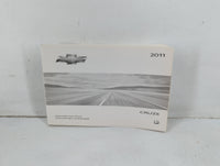 2011 Chevrolet Cruze Owners Manual Book Guide P/N:20883227 B OEM Used Auto Parts - Oemusedautoparts1.com