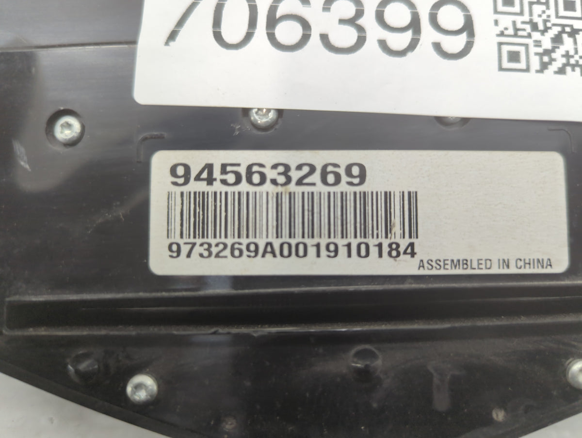 2011-2016 Chevrolet Cruze Radio Control Panel 706399 - Oemusedautoparts1.com