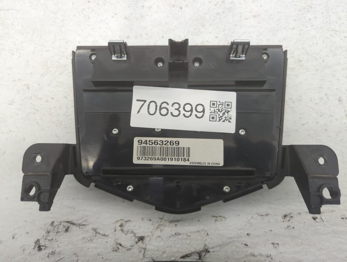 2011-2016 Chevrolet Cruze Radio Control Panel 706399 - Oemusedautoparts1.com