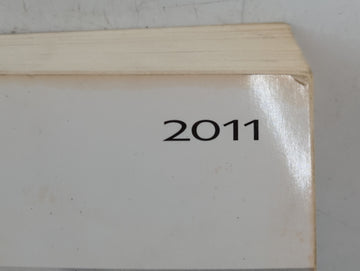2011 Chevrolet Cruze Owners Manual Book Guide P/N:20883227 B OEM Used Auto Parts
