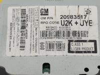 2011-2012 Chevrolet Cruze Radio AM FM Cd Player Receiver Replacement P/N:20983517 Fits Fits 2010 2011 2012 OEM Used Auto Par