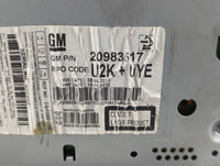 2011-2012 Chevrolet Cruze Radio AM FM Cd Player Receiver Replacement P/N:20983517 Fits Fits 2010 2011 2012 OEM Used Auto Par