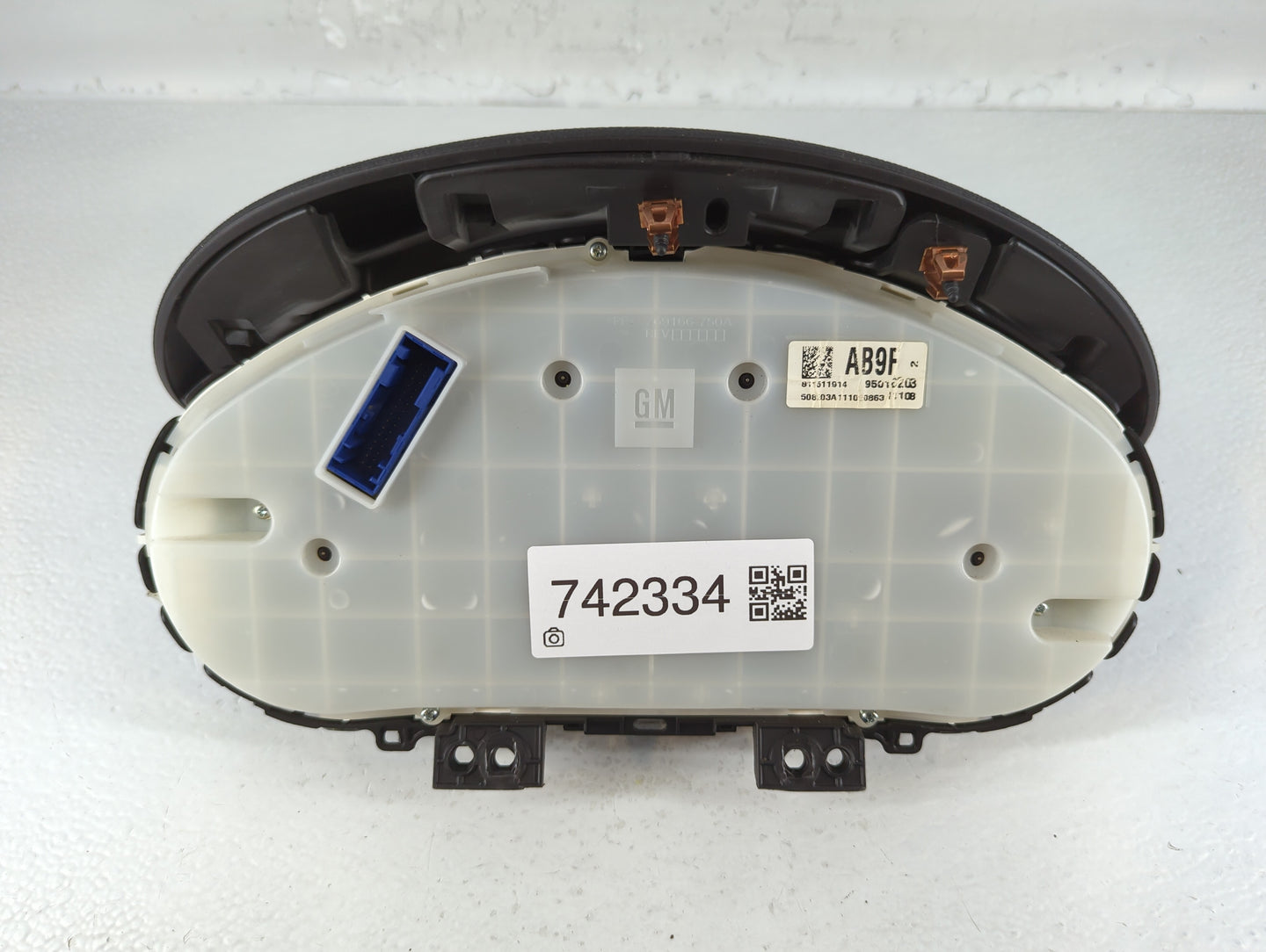 2011 Chevrolet Cruze Instrument Cluster Speedometer Gauges P/N:811511914 Fits OEM Used Auto Parts - Oemusedautoparts1.com