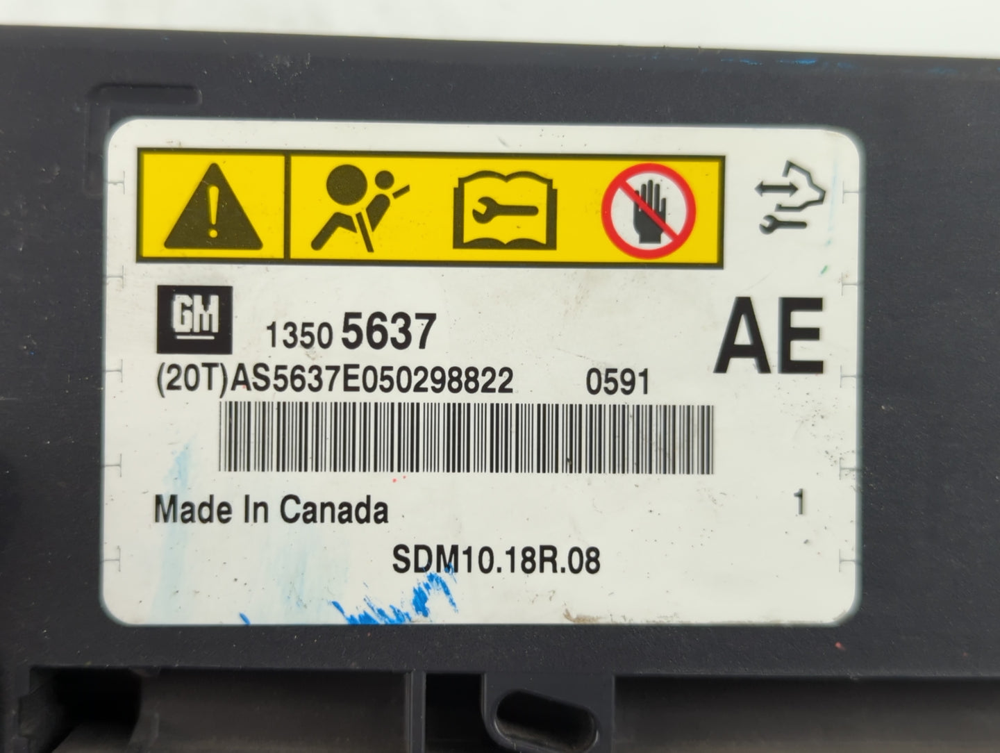 2011-2011 Chevrolet Cruze Chassis Control Module Ccm Bcm Body Control - Oemusedautoparts1.com
