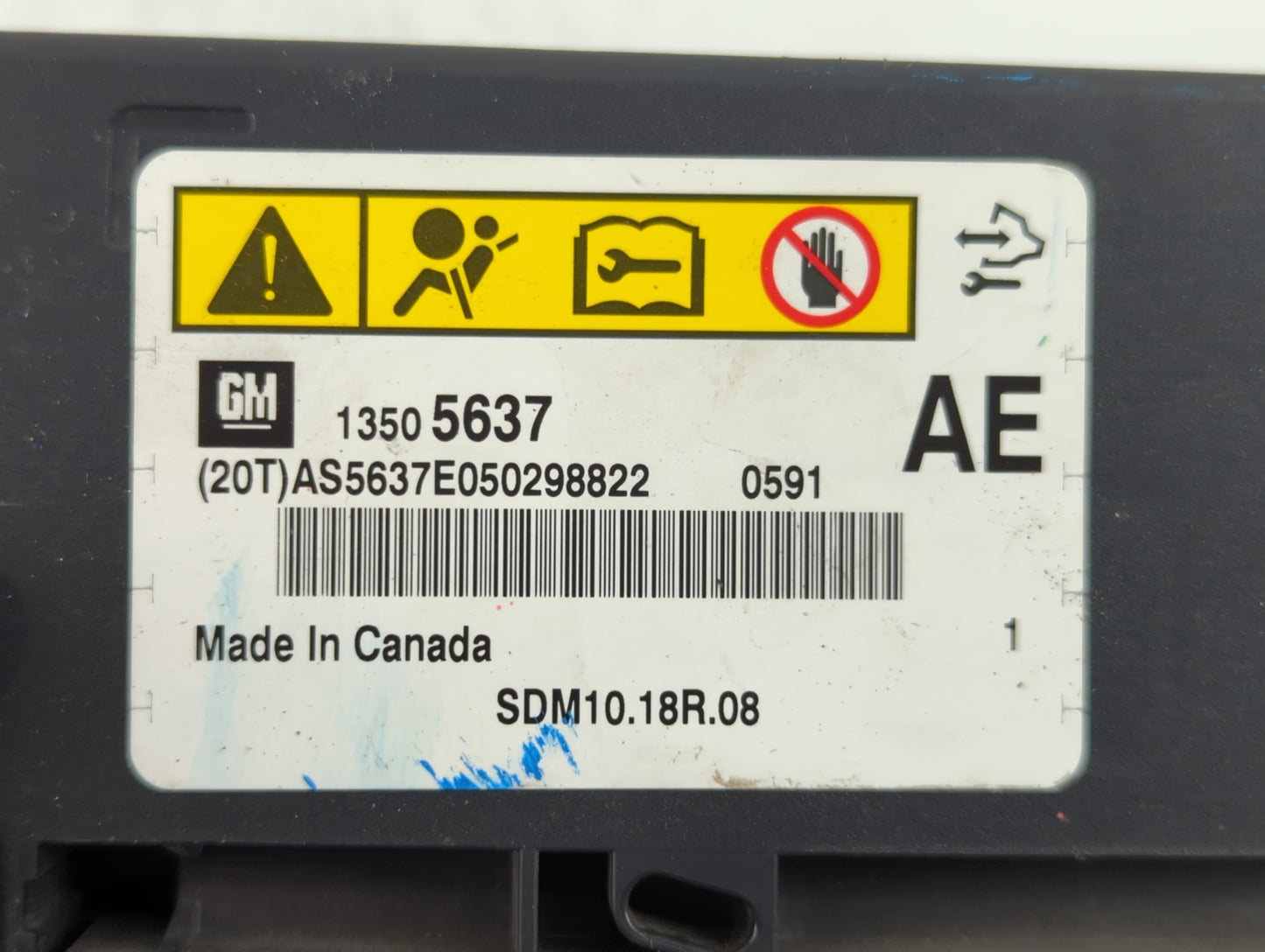 2011-2011 Chevrolet Cruze Chassis Control Module Ccm Bcm Body Control - Oemusedautoparts1.com