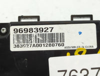 2011-2012 Chevrolet Cruze Climate Control Module Temperature AC/Heater Replacement P/N:96983927 Fits Fits 2011 2012 OEM Used