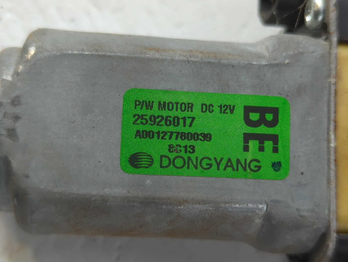 2011-2012 Chevrolet Cruze Driver Left Rear Window Regulator 776979 - Oemusedautoparts1.com