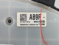 2011 Chevrolet Cruze Instrument Cluster Speedometer Gauges P/N:95018203 Fits OEM Used Auto Parts - Oemusedautoparts1.com