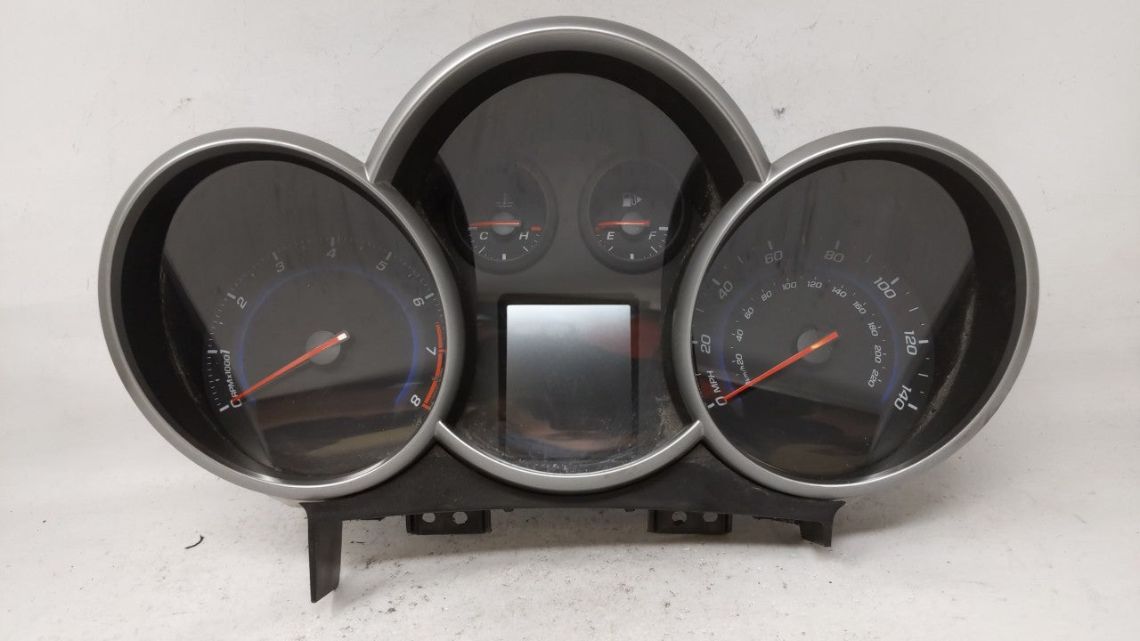 2011 Chevrolet Cruze Instrument Cluster Speedometer Gauges P/N:811511914 769212-670A, 95018203, 95018205 Fits OEM Used Auto 