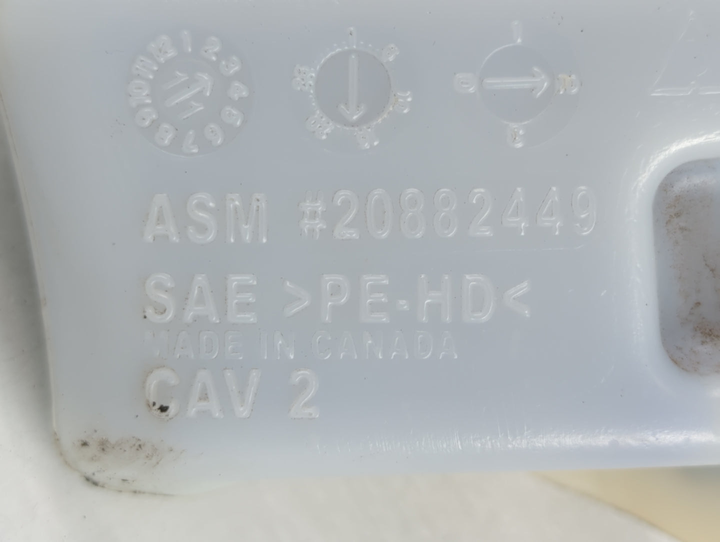 2010-2017 Chevrolet Equinox Windshield Washer Fluid Reservoir Bottle Oem - Oemusedautoparts1.com