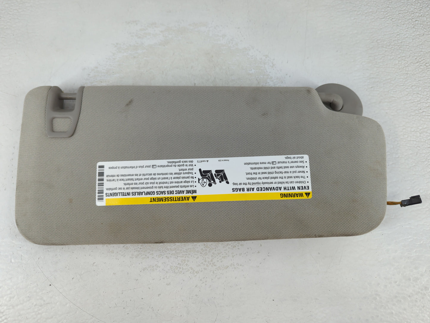 2010-2017 Chevrolet Equinox Sun Visor Shade Replacement Driver Left Mirror Fits Fits 2010 2011 2012 2013 2014 2015 2016 2017