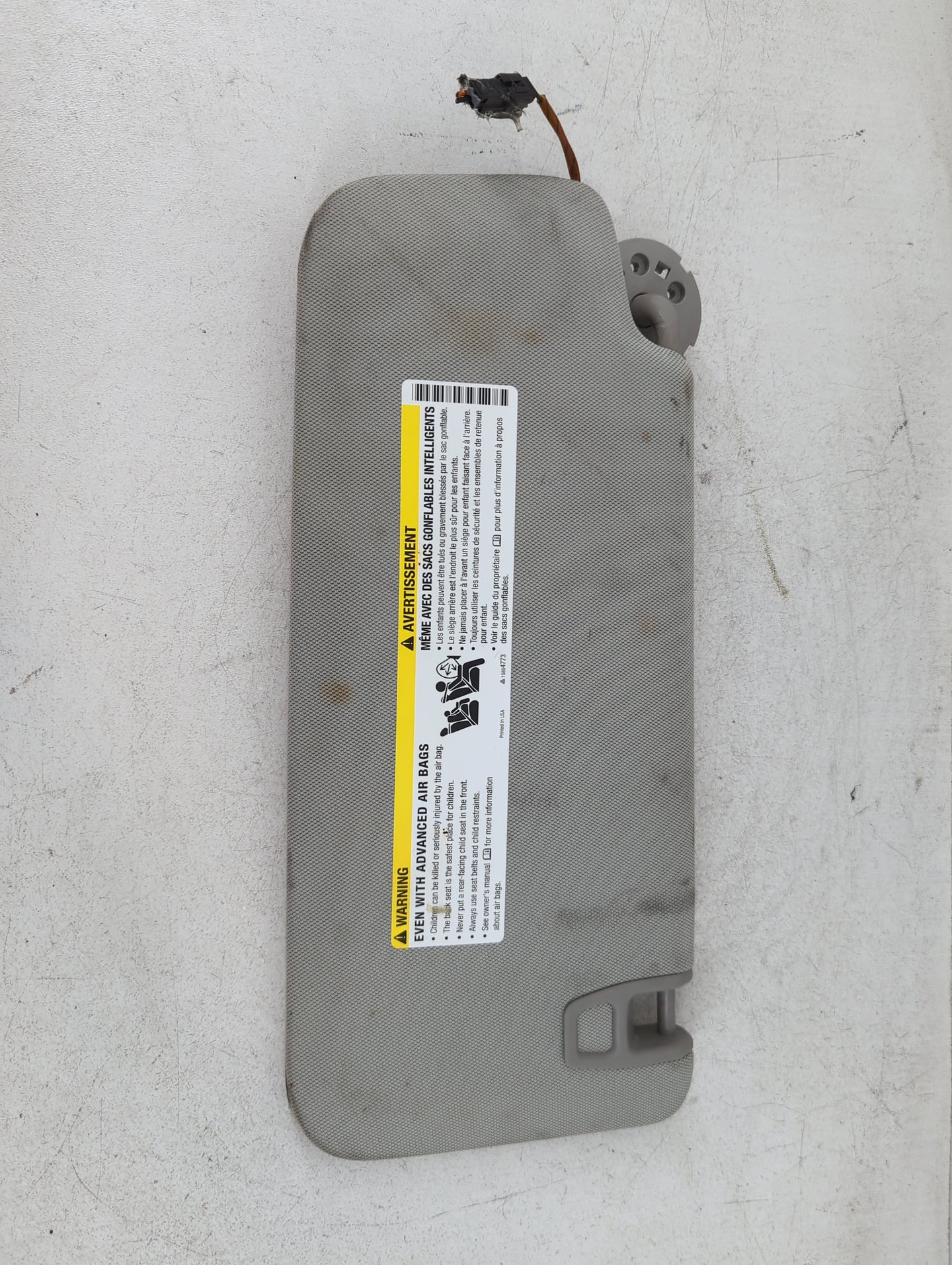 2010-2017 Chevrolet Equinox Sun Visor Shade Replacement Passenger Right Mirror Fits Fits 2010 2011 2012 2013 2014 2015 2016 
