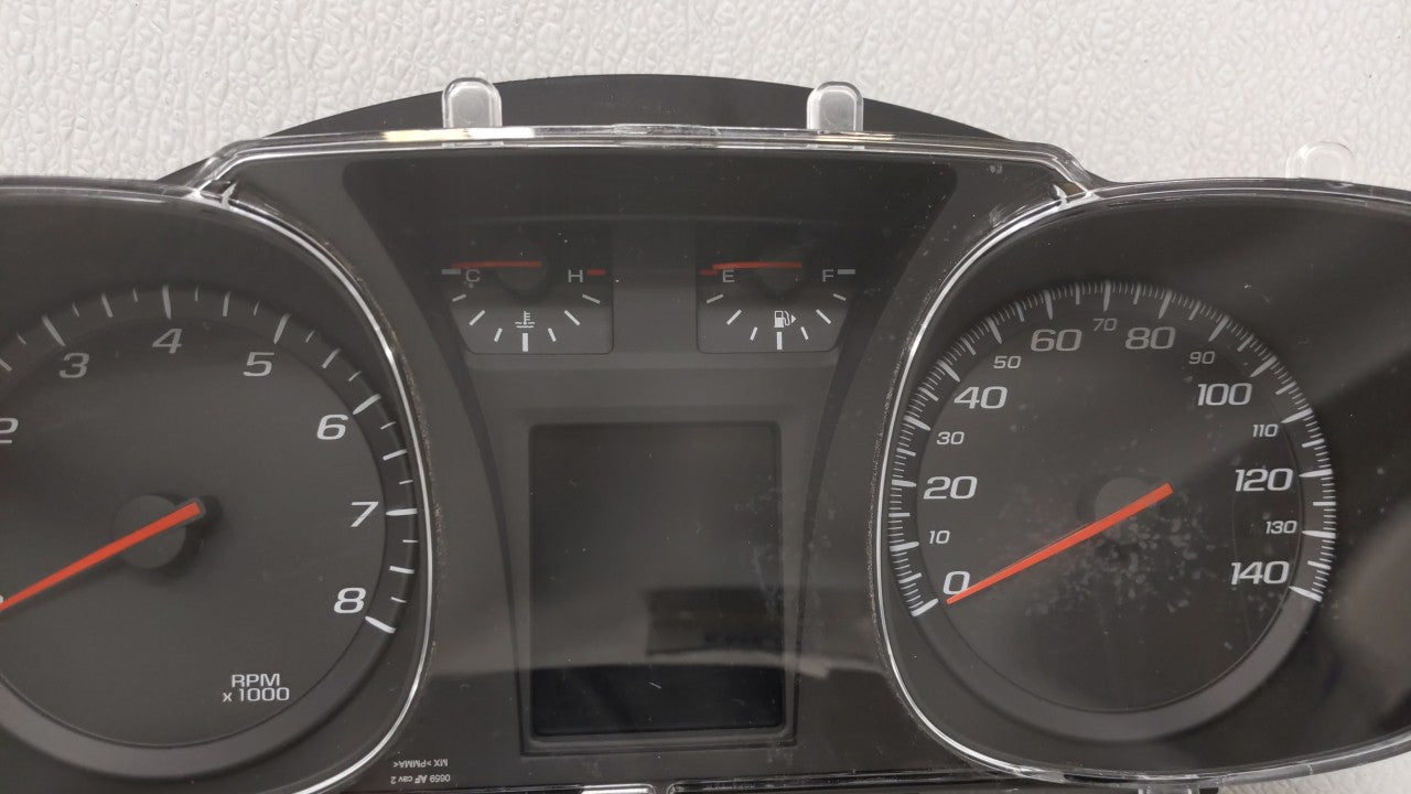 2011 Chevrolet Equinox Instrument Cluster Speedometer Gauges P/N:20978081 20978079, 22783661 Fits OEM Used Auto Parts - Oemu