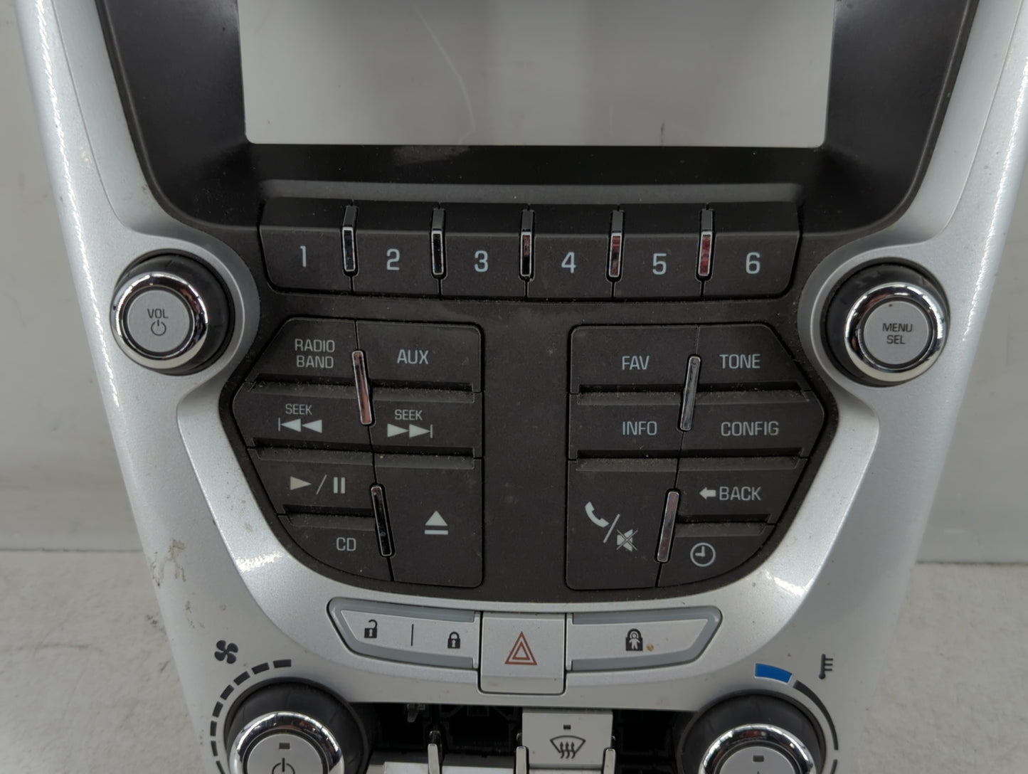 2011 Chevrolet Equinox Radio AM FM Cd Player Receiver Replacement P/N:20920048 95952766G Fits Fits 2010 OEM Used Auto Parts 