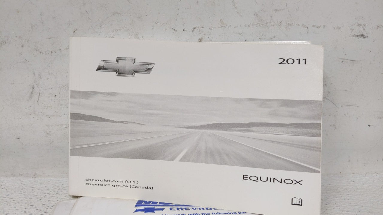 2011 Chevrolet Equinox Owners Manual Book Guide OEM Used Auto Parts - Oemusedautoparts1.com