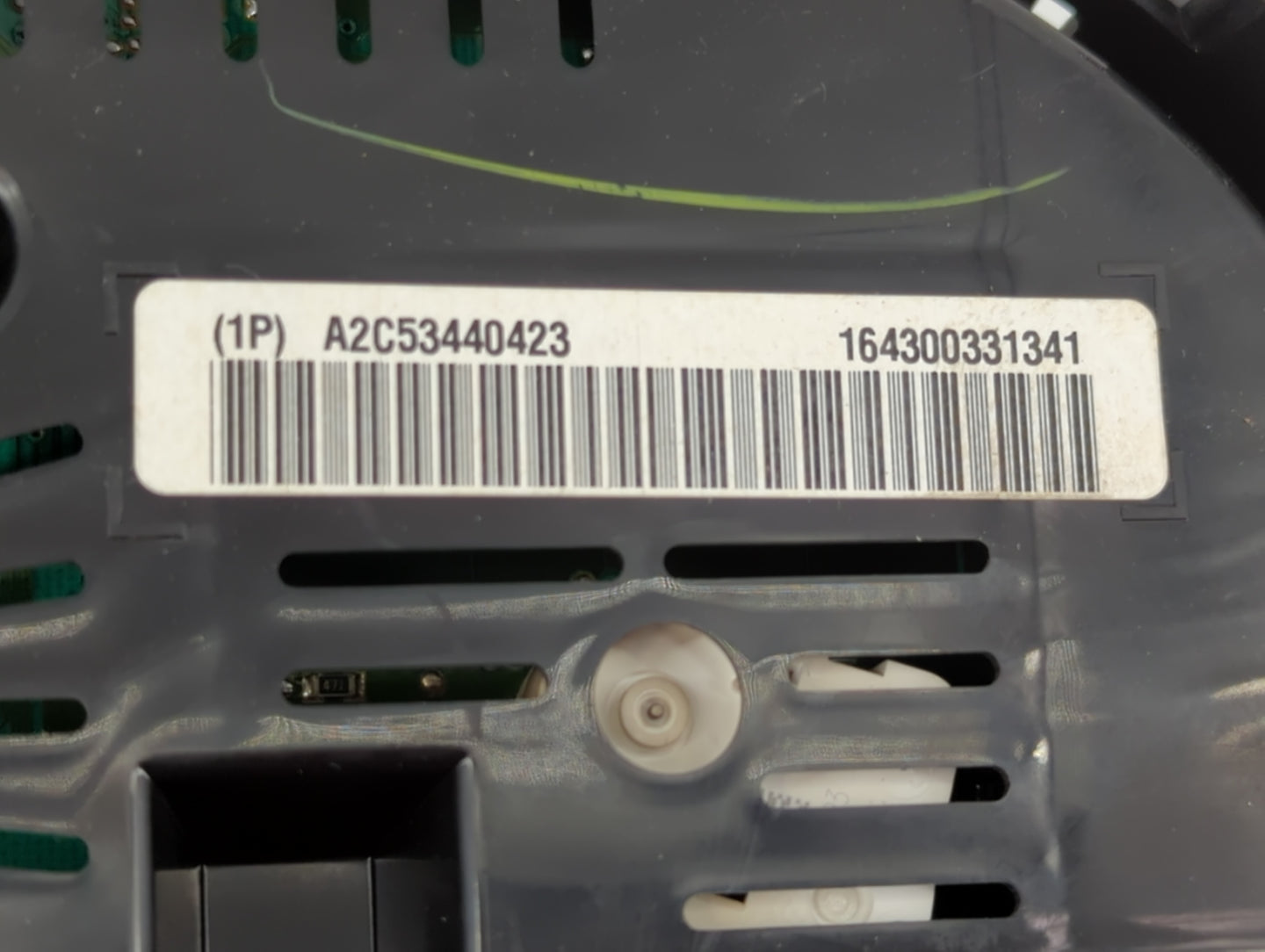 2011 Chevrolet Equinox Instrument Cluster Speedometer Gauges P/N:A2C5344423 Fits OEM Used Auto Parts - Oemusedautoparts1.com
