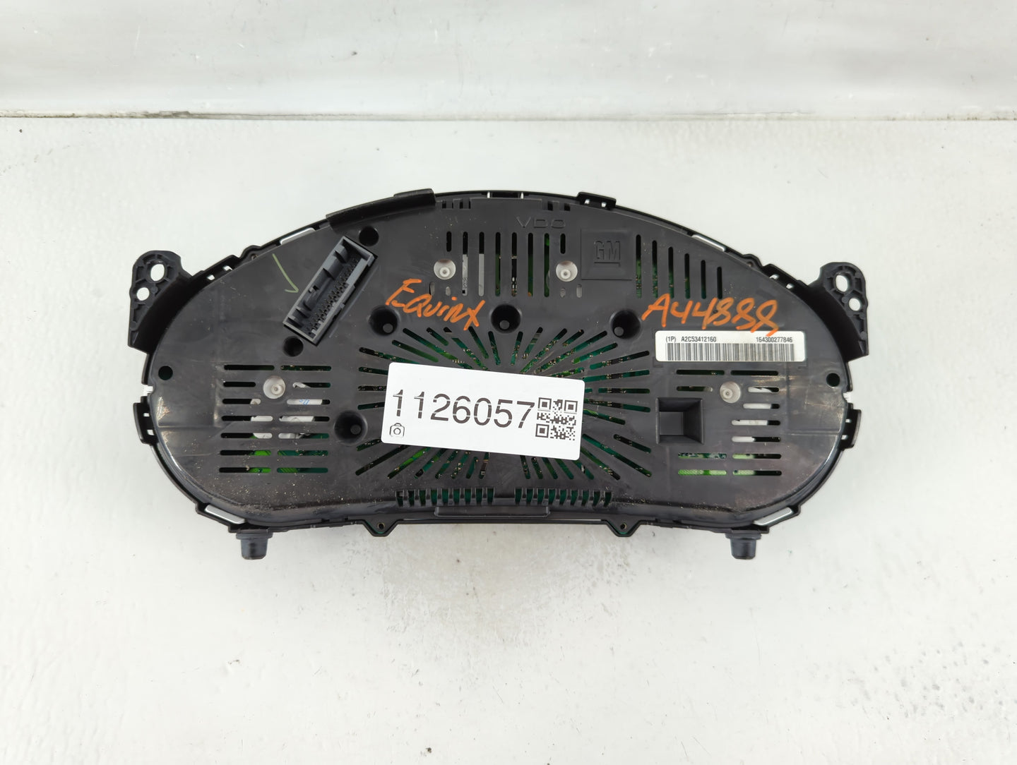 2011 Chevrolet Equinox Instrument Cluster Speedometer Gauges P/N:A2C53412160 Fits OEM Used Auto Parts - Oemusedautoparts1.co