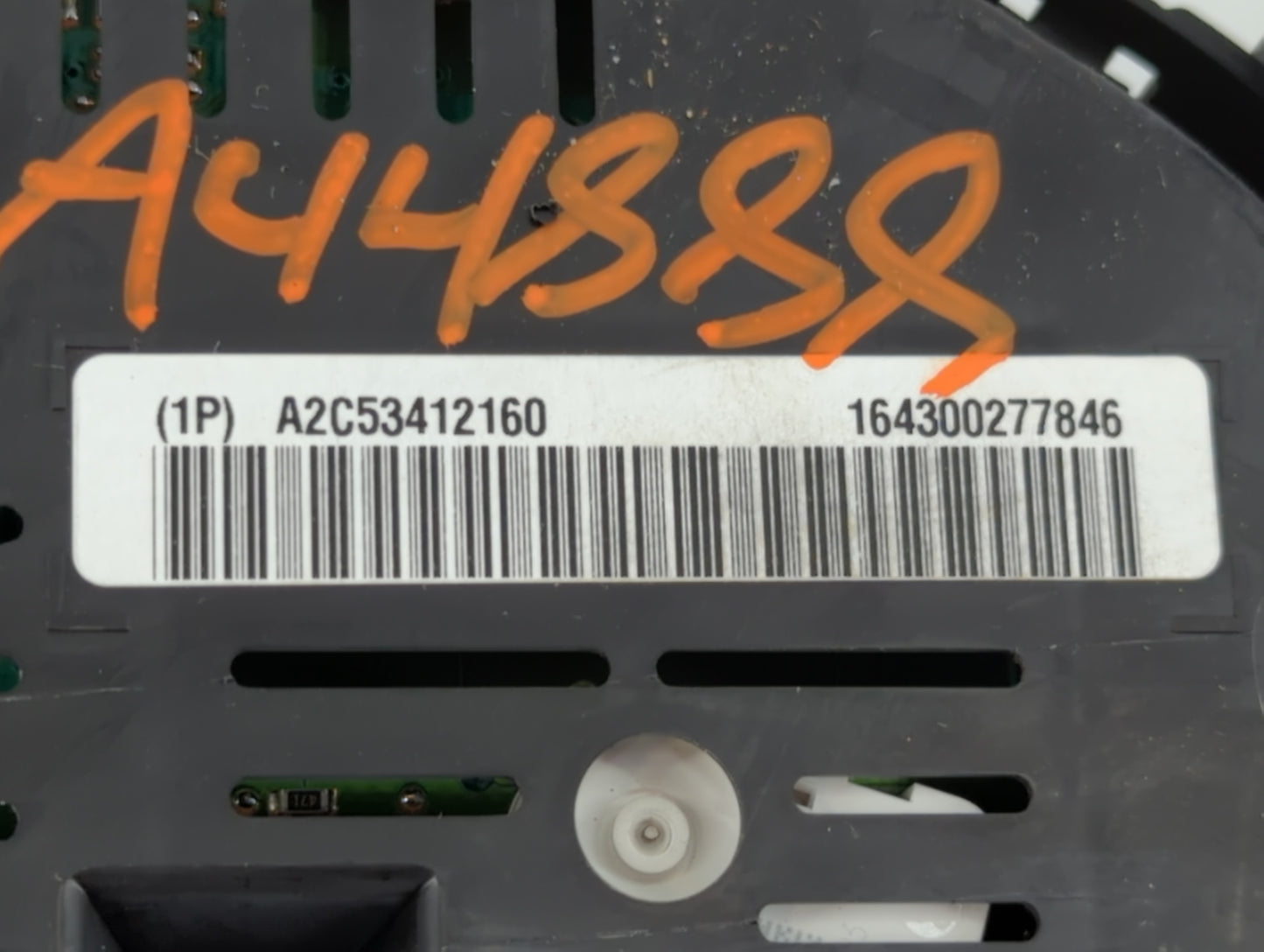 2011 Chevrolet Equinox Instrument Cluster Speedometer Gauges P/N:A2C53412160 Fits OEM Used Auto Parts - Oemusedautoparts1.co