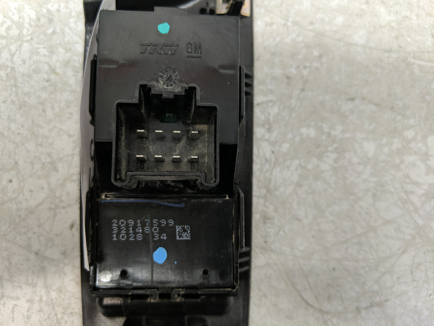 2010-2017 Chevrolet Equinox Master Power Window Switch Replacement Driver Side Left P/N:20917599 Fits OEM Used Auto Parts - 