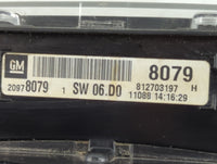 2011 Chevrolet Equinox Instrument Cluster Speedometer Gauges P/N:20978079 Fits OEM Used Auto Parts - Oemusedautoparts1.com