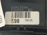 2010-2017 Chevrolet Equinox Master Power Window Switch Replacement Driver Side Left P/N:20917599 Fits OEM Used Auto Parts - 