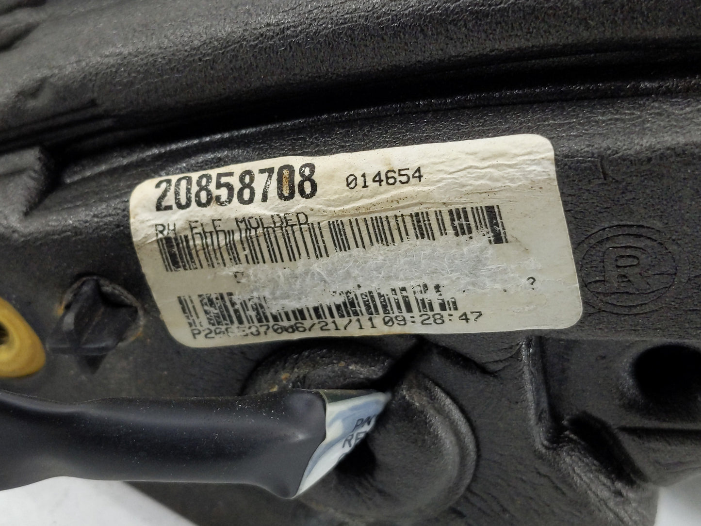 2011-2014 Chevrolet Equinox Side Mirror Replacement Passenger Right View Door Mirror P/N:20858708 Fits Fits 2011 2012 2013 2