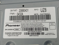 2010-2017 Chevrolet Equinox Radio AM FM Cd Player Receiver Replacement P/N:20880431 Fits OEM Used Auto Parts - Oemusedautopa