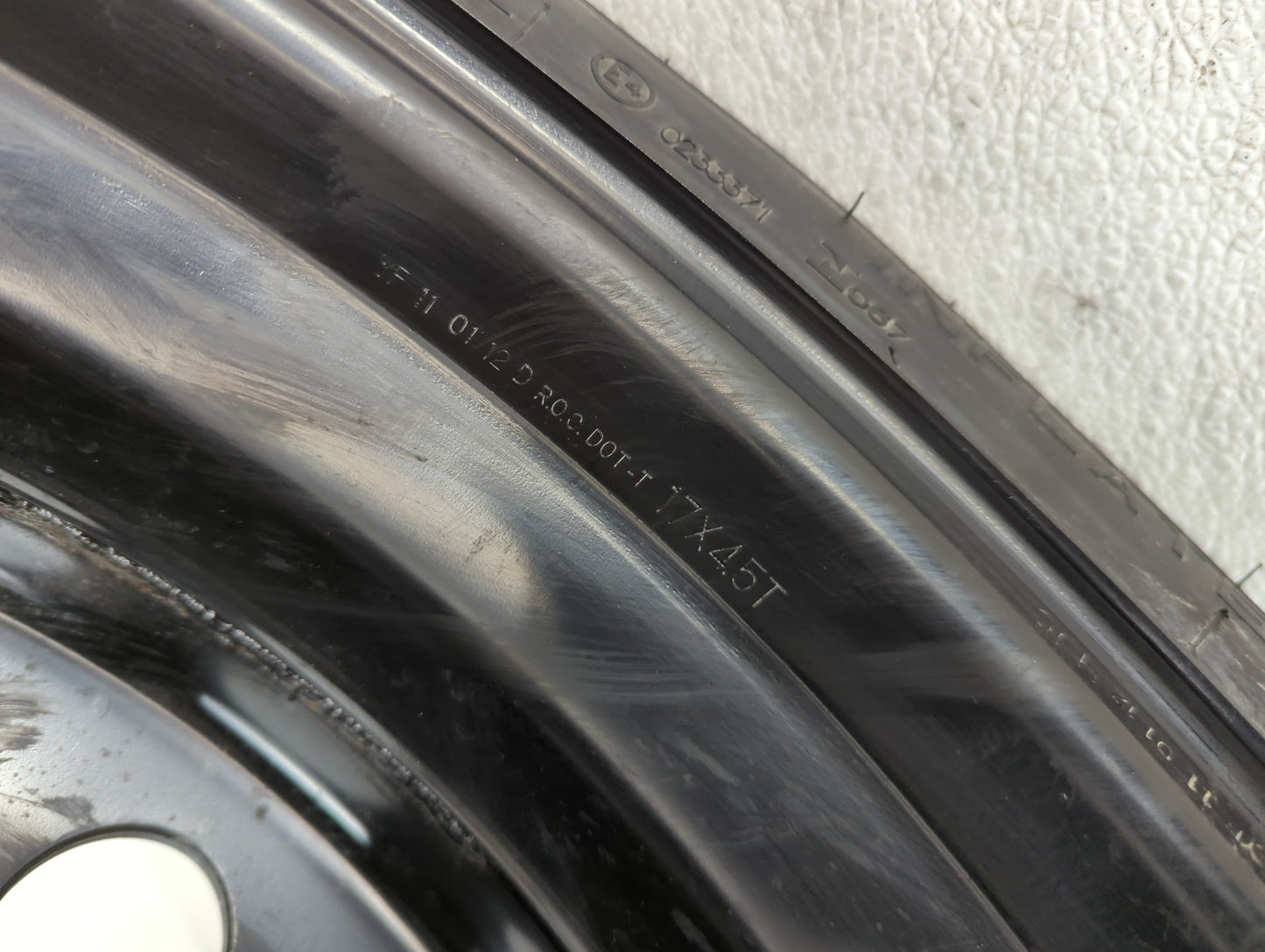 2010-2017 Chevrolet Equinox Spare Donut Tire Wheel Rim Oem - Oemusedautoparts1.com