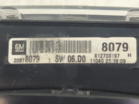 2011 Chevrolet Equinox Instrument Cluster Speedometer Gauges P/N:20978079 Fits OEM Used Auto Parts - Oemusedautoparts1.com