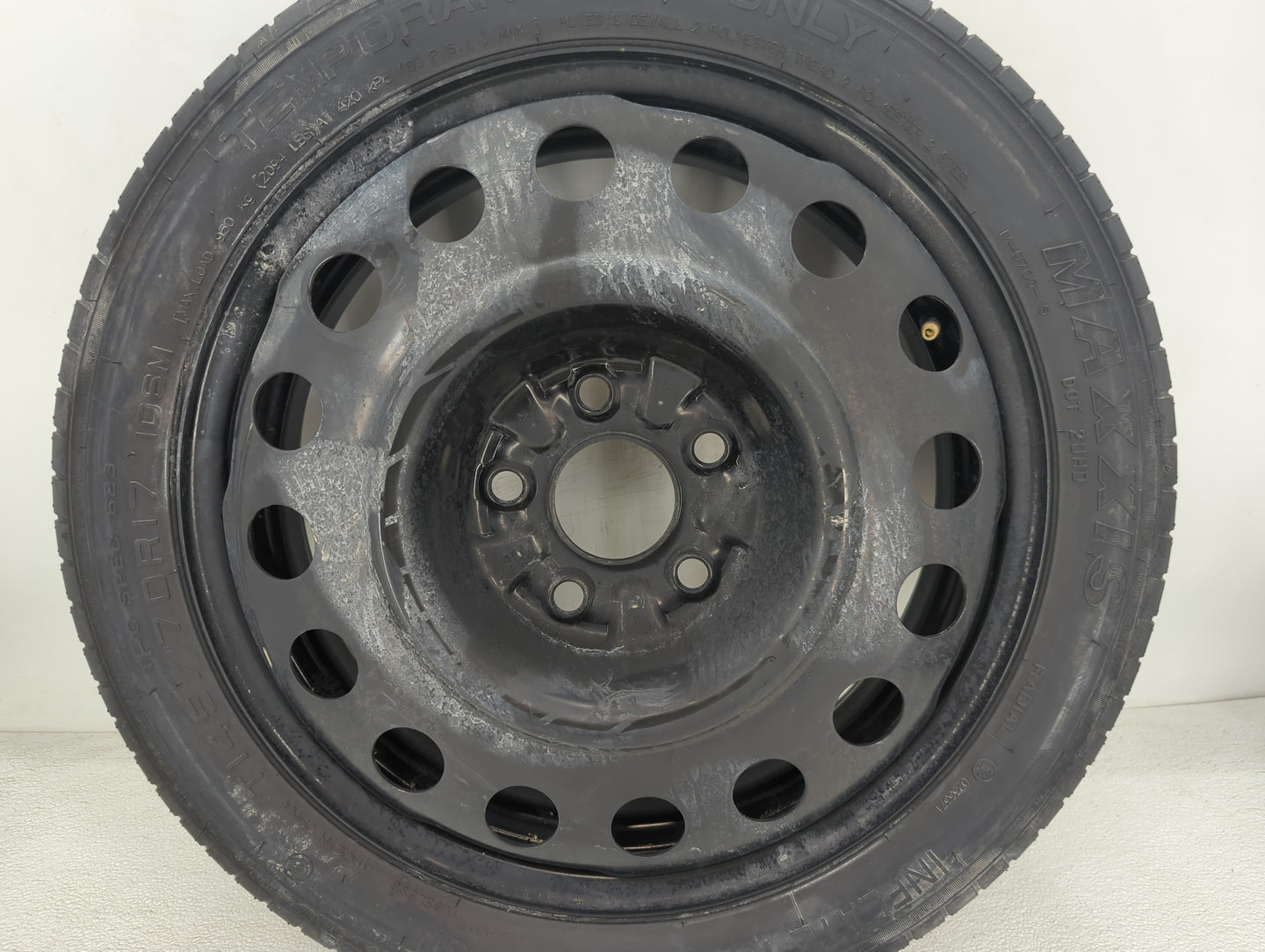 2011 Chevrolet Equinox Spare Donut Tire Wheel Rim Oem - Oemusedautoparts1.com