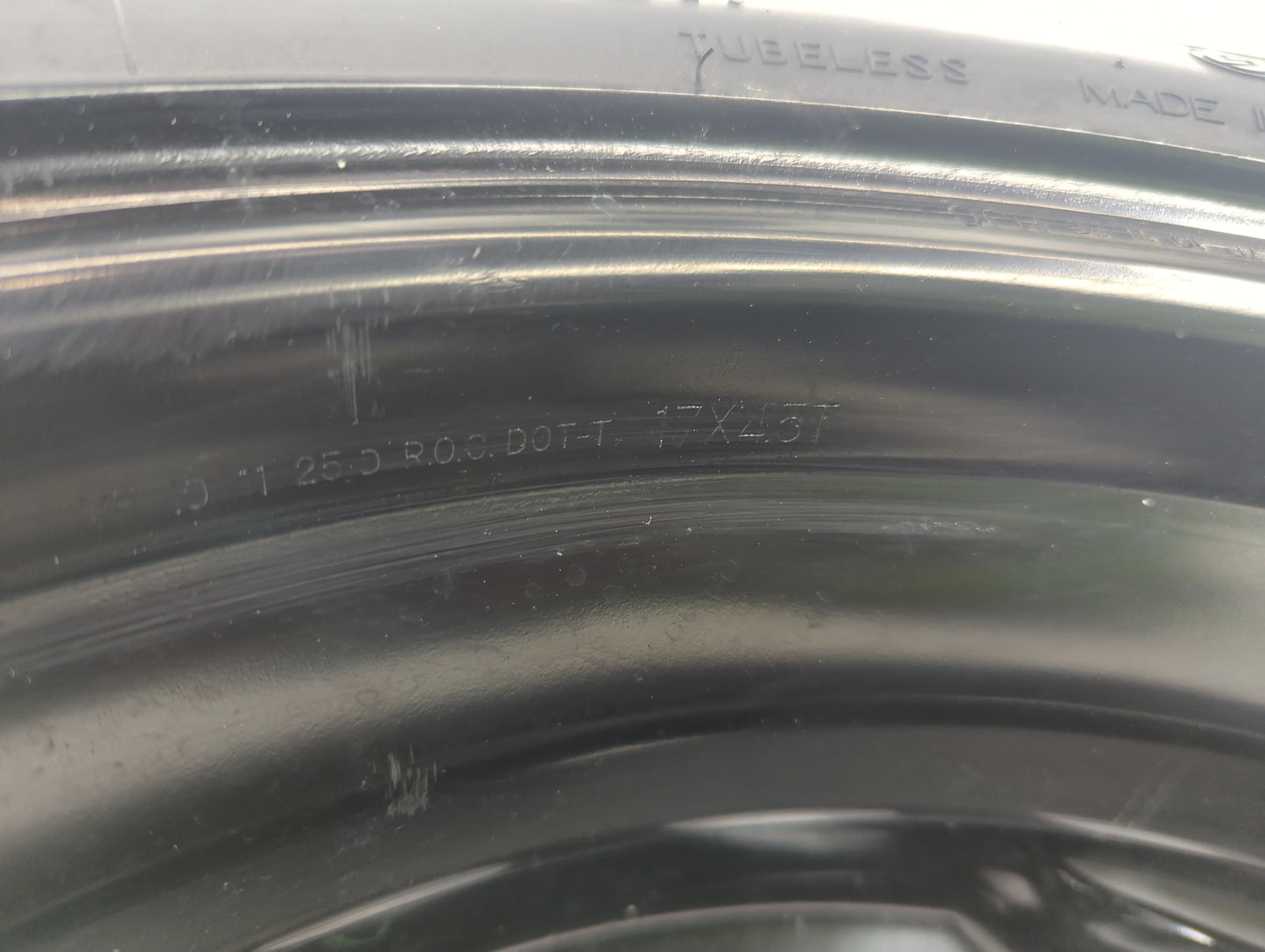 2011 Chevrolet Equinox Spare Donut Tire Wheel Rim Oem - Oemusedautoparts1.com