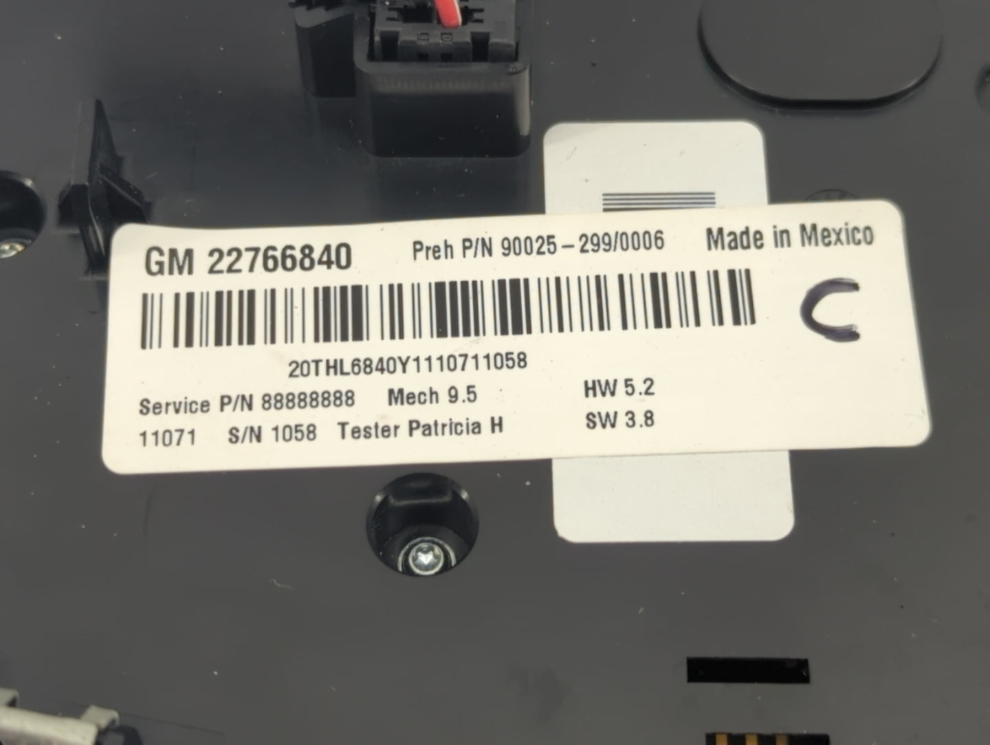 2011-2011 Chevrolet Equinox Radio Control Panel - Oemusedautoparts1.com