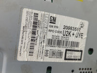 2011-2012 Chevrolet Equinox Radio AM FM Cd Player Receiver Replacement P/N:20983517 Fits Fits 2010 2011 2012 OEM Used Auto P