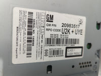 2011 Chevrolet Equinox Radio AM FM Cd Player Receiver Replacement P/N:20983517 Fits Fits 2010 OEM Used Auto Parts - Oemuseda