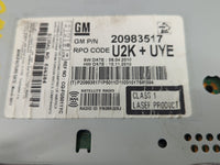 2011-2012 Chevrolet Equinox Radio AM FM Cd Player Receiver Replacement P/N:20983517 Fits Fits 2010 2011 2012 OEM Used Auto P