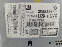 2011 Chevrolet Equinox Radio AM FM Cd Player Receiver Replacement P/N:20983517 Fits Fits 2010 OEM Used Auto Parts - Oemuseda