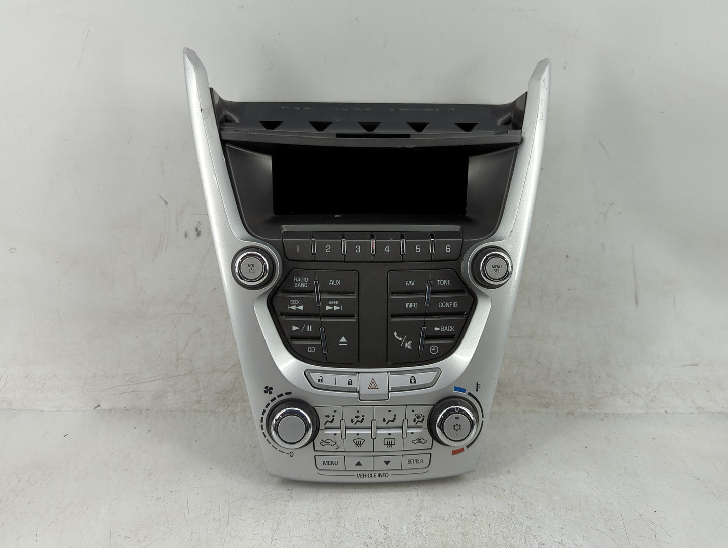 2010-2011 Chevrolet Equinox Radio AM FM Cd Player Receiver Replacement P/N:22766834 Fits Fits 2010 2011 OEM Used Auto Parts 